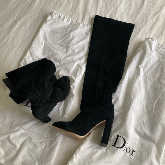 CD suede boots - Picture 7 of 9